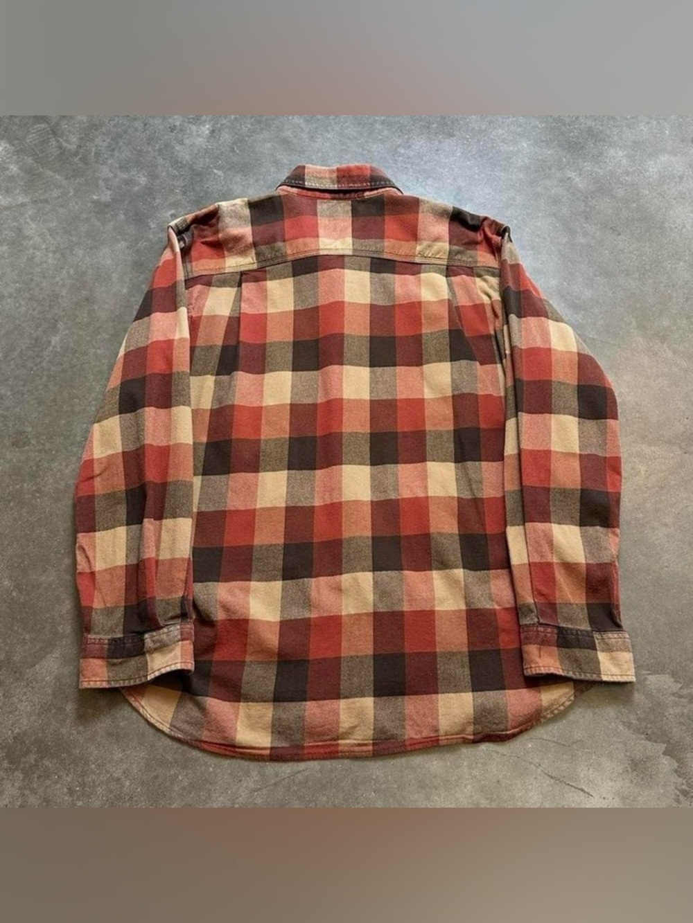 Men’s Carhartt Plaid Flannel Shirt Sz XL - Picture 2 of 5